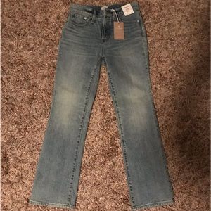 J Crew bootcut jeans lighter wash 26P NWT